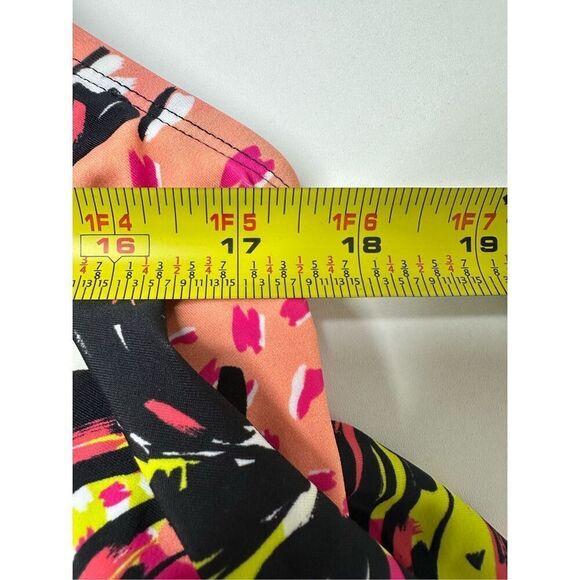 Decree Women's Bohemian Bikini Top Swimsuit Size 1X Floral Print Rushed - Picture 5 of 11